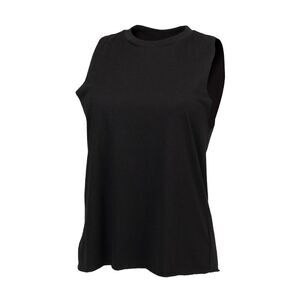 SF Womens /Ladies High Neck Sleeveless Basic Plain Vest / Workout Top /Tank Top
